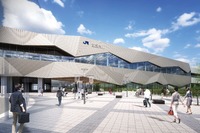 北陸新幹線敦賀延伸、石川県内と福井県内の2駅で駅舎工事…小松駅と仮称・南越駅 11月9日 画像
