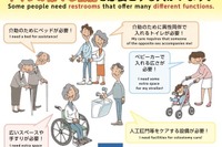 「心のバリアフリー」高速道路など公共交通のトイレ適正利用 国交省 画像