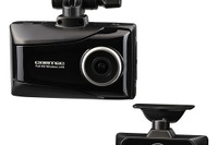コムテック、前方・車内2カメラドラレコ発売…Wi-Fi搭載で映像をスマホでチェック 画像