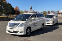 世界初か? 熊谷市がバス隊列走行の実証実験を実施 画像