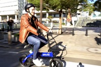 グラフィット、折りたたみハイブリッドバイクをフルモデルチェンジ…走行性能や利便性向上 画像