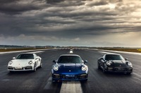 ポルシェ 911ターボS、空港滑走路で試乗会…650馬力を解き放て［動画］ 画像