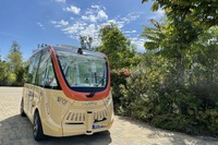 ウィラー、シンガポール国立庭園で自動運転の実証実験開始 画像