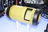 【トヨタ MIRAI 新型】豊田合成、高圧水素タンク生産開始 航続距離延長のキーパーツ 画像