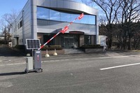 運行システムとの連携で自動開閉する「ICTゲート」開発、自動運転バスの専用空間確保 画像