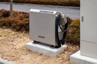 デンソー、V2H-充放電器を本社に設置…EVやPHVに貯めた電気を災害時に活用 画像