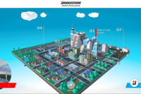ブリヂストン、テクノロジーやイノベーションで描く未来のバーチャル都市を展示…CES 2021 画像