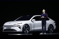 中国版テスラ「ニーオ」、高性能EVセダン発表…航続は1000km以上 画像