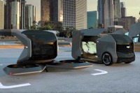 GMが「空飛ぶクルマ」のコンセプトCGを発表、電動化の一環…CES 2021 画像