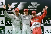 【F1オーストリアGP 速報】ハッキネン2勝目、シューマッハ100mでリタイア 画像