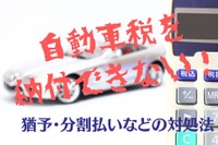 自動車税を納付できない！ 猶予・分割払いなど対処法［マネーの達人］ 画像