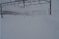 大雪の影響で函館本線札幌以北などが麻痺状態…札幌-岩見沢間は18時頃まで運行見合せ 画像