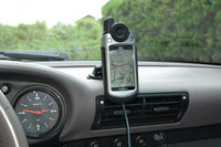 【GARMIN Colorado300インプレ その3】オプション地図を使えば カーナビとしても実力十分 画像