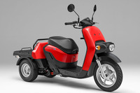 ホンダ ジャイロ e:、法人向けに発売へ…ビジネス電動バイク第2弾は三輪スクーター 画像