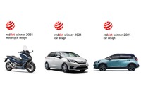 ホンダ フィット、独レッドドット受賞---大型バイク フォルツァ750も 画像