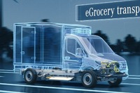 メルセデスベンツの次世代電動商用車、4列シートのEVミニバンも設定…2023年から生産 画像