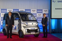 佐川急便、配送用の軽自動車を全台数EV化へ…プロトタイプを公開 画像