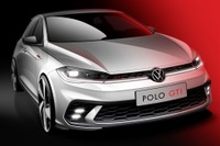 VW ポロGTI 改良新型、6月末にモデル発表予定…ティザースケッチ公表 画像