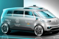VW、自動運転EVの実証実験へ…電気ミニバン『ID. BUZZ』ベース 画像
