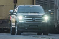 フォードの電動ピックアップトラック、ティザー　5月19日にモデル発表予定 画像