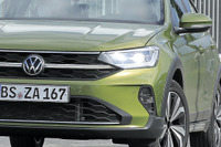 日本導入はナシ!? VWの新型コンパクトSUV『タイゴ』、市販モデルを激写 画像