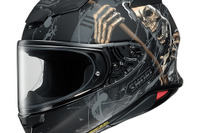 SHOEI Z-8 ヘルメット、「死神」を描いたグラフィックモデルを受注限定発売へ 画像