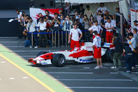 【トヨタF1お台場イベント】写真蔵…メガウェブをF1が走り抜ける 画像