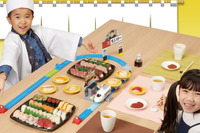 スシロー×プラレール、自宅でお寿司屋気分を楽しめる　新商品発売へ 画像