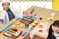 スシロー×プラレール、自宅でお寿司屋気分を楽しめる 新商品発売へ 画像
