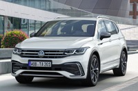 VW ティグアン 改良新型、LWBの「オールスペース」も表情一新…予約受注を欧州で開始 画像