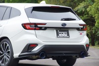 HKS、新型レヴォーグ用スーパーターボマフラー発売 高効率と趣き深いボクサーサウンドを両立 画像