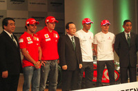 【ブリヂストンF1】日本GP直前会見…チームメイトの動きと空模様 画像