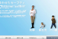 ボルボ チャイルドセーフティウェブサイト 開設 画像