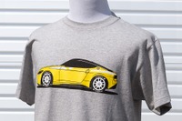 新型 フェアレディZ が待ちきれないアナタへ、プロトタイプのイラストデザインTシャツ発売 画像