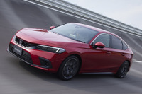 【ホンダ シビック 新型】日本導入はハッチバックのみ、ハイブリッド、タイプRは2022年に 画像