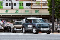 東京を『ディフェンダー』が駆け抜ける…地図上に描かれたのは？［動画］ 画像