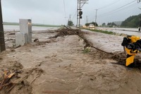 山陰豪雨で一畑電車が各所で被災…大船渡線は19時頃まで運休 7月7日の鉄道運休情報 画像