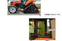 【リコール】クボタ 農耕トラクタなど28車種…窓ガラス 画像