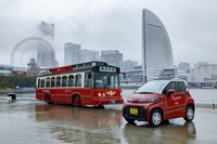 トヨタの超小型EV『C+pod』、ショートタイムレンタカーとして横浜都心臨海部に登場 画像
