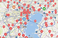 法人向けナビタイムAPI、地図APIをバージョンアップ…数千個のマーカー表示対応など 画像