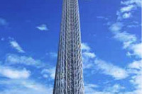 日立、日本一高い展望施設のエレベーターを受注 画像