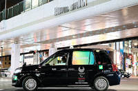 車窓サイネージ「Canvas」搭載タクシーを指定して配車、S.RIDEが新機能の提供開始 画像