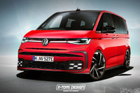 マルチバンに「GTI」!? VW T7 に囁かれる高性能モデルの噂 画像