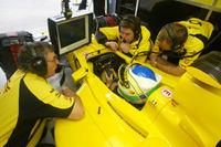 【ホンダF1ストーキング】ジョーダンのスタッフ、束の間の休息 画像