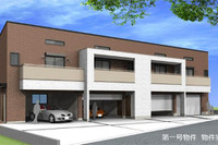 流行りの1階ガレージ2階住居、西武グループ初の賃貸ガレージハウスが入間市に 画像
