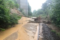 八戸線と花咲線厚岸以東の終日運休が続く---温帯低気圧による大雨　8月11日 画像