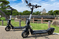ヘルメット着用任意、電動キックボードの公道走行…姫路で実証実験を開始 画像