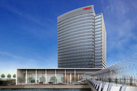 日産の新本社ビル、国交省の環境評価で最高ランク 画像