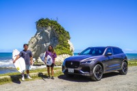 自然と共に過ごす英国文化が生きるジャガー『F-PACE』。プロサーファー視点から見えた魅力とは？ 画像