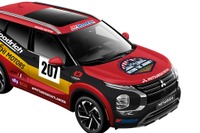 三菱 アウトランダー 新型、女性だけで競うラリーに参戦へ…ダカールを制した パジェロ に敬意 画像